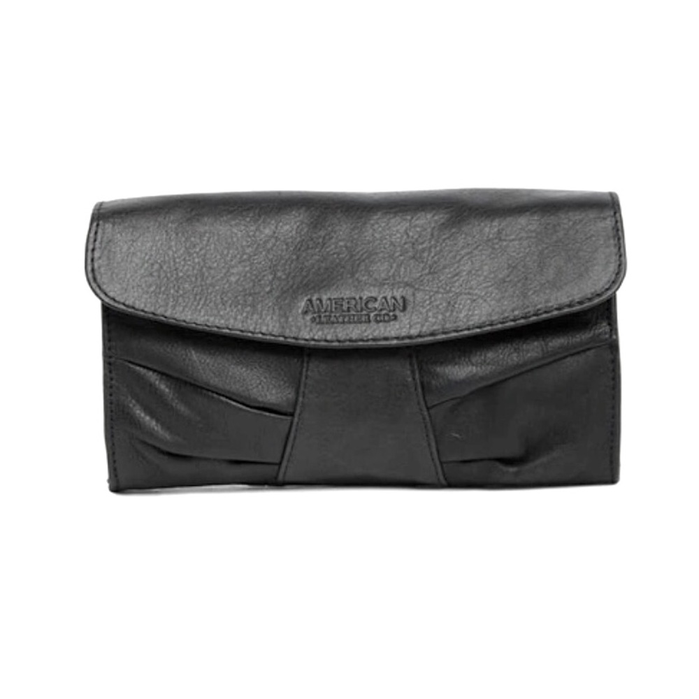 American Leather Co. Miles Wristlet Clutch
